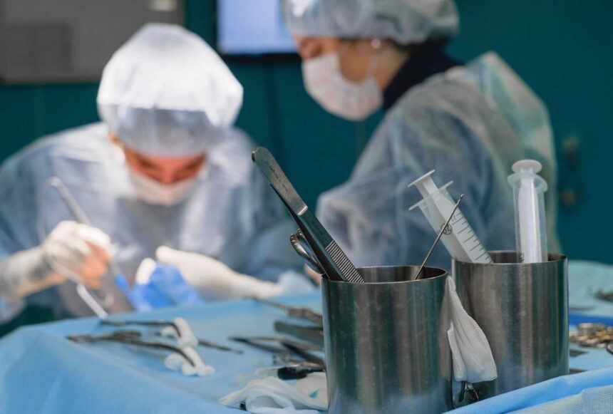 Expert surgeons performing surgery at Delhi Multi Surgery Hub with advanced medical equipment