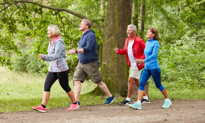 Comparison of walking vs running benefits on health and fitness